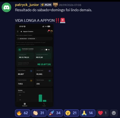 Print de resultado de aluno